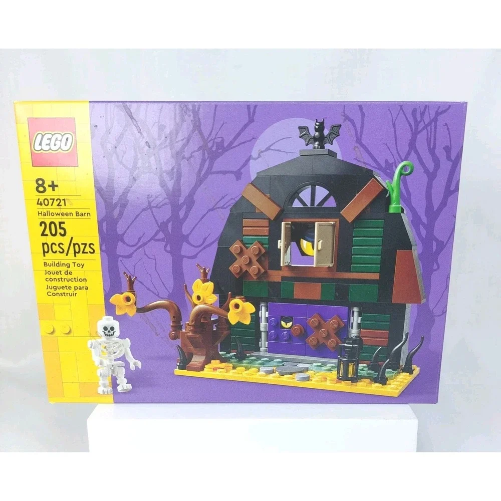 Lego Halloween Barn Building Play Set #40721 - 205 Pcs - 8+ Years‎ New Sealed